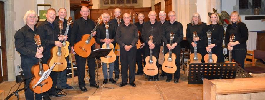 The Dorset Guitar Society members